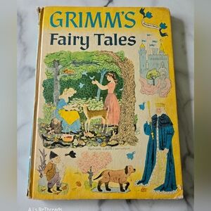 Grimm’s Fairy Tales 1955 Random House Hardcover Vintage Book
